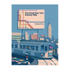 The Great New York Subway Map - Hardcover