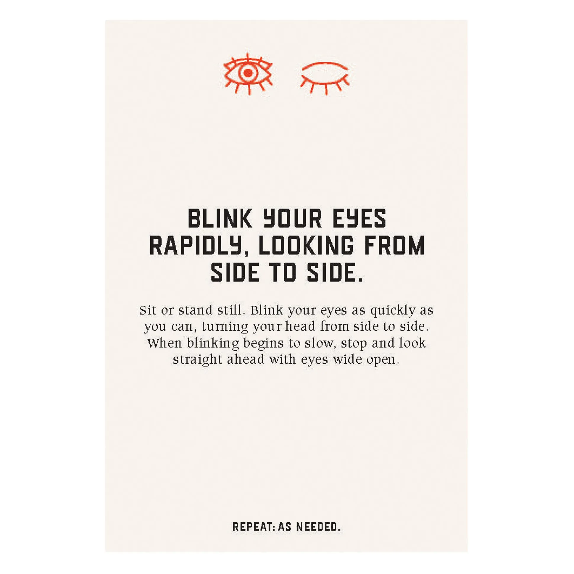 The Marina Abramović Method Instruction Cards to Reboot Your Life