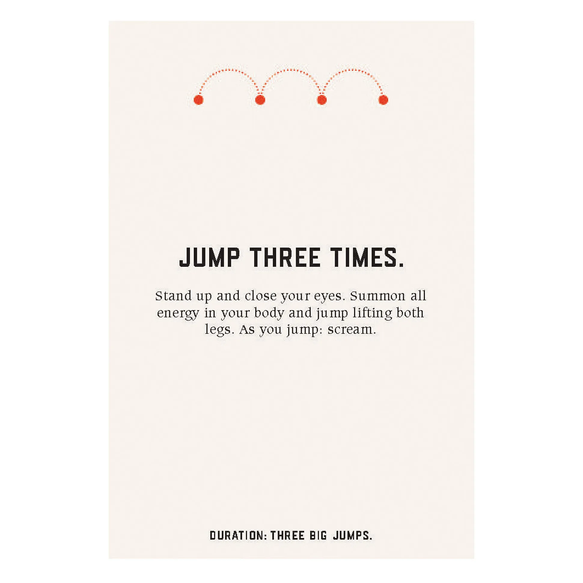 The Marina Abramović Method Instruction Cards to Reboot Your Life