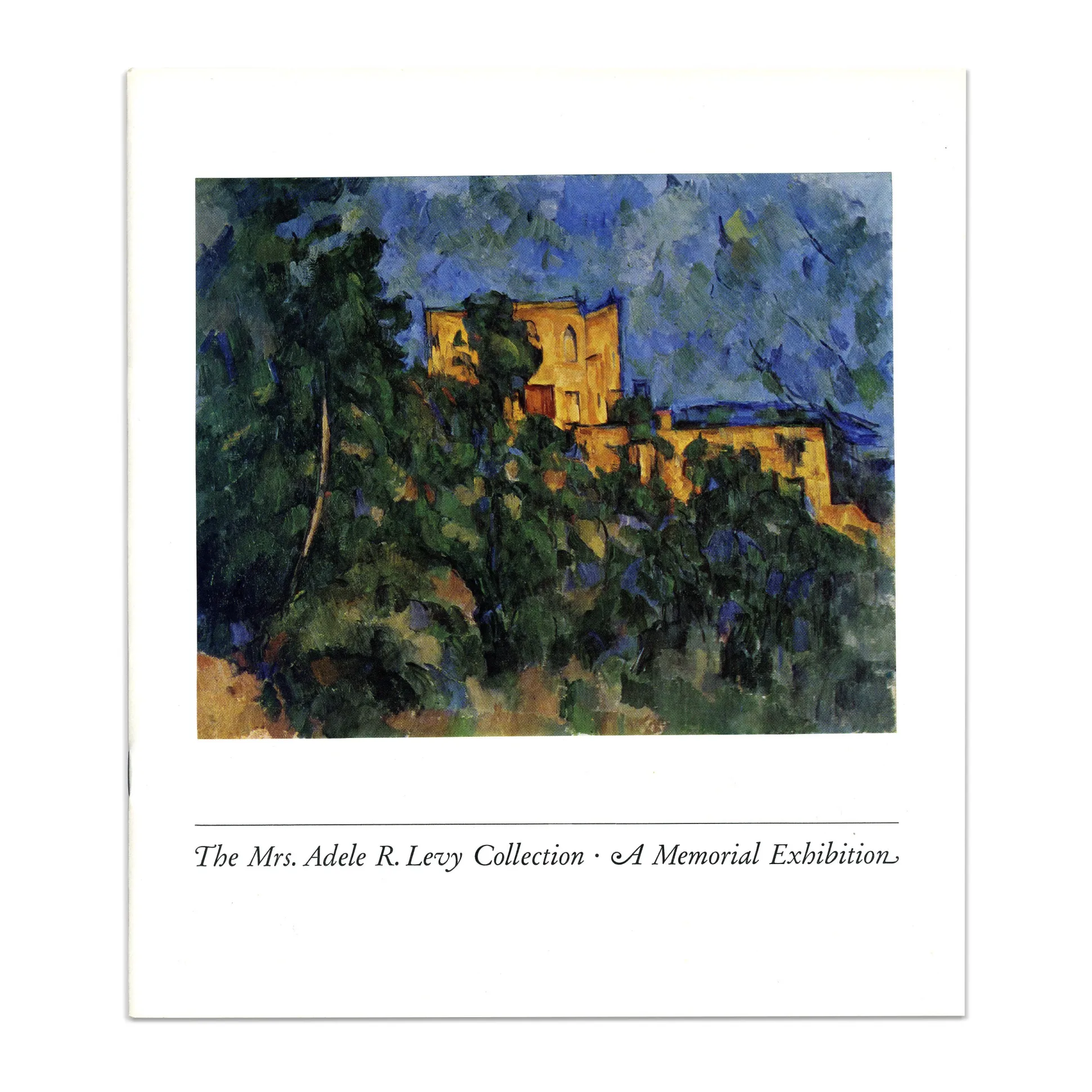 The Mrs. Adele R. Levy Collection: A Memorial Exhibition - Paperback