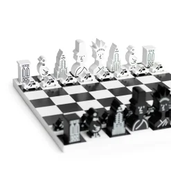 The New Yorker Magazine Chess Set