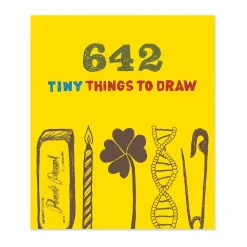 Tiny Things to Draw Activity Book - Paperback