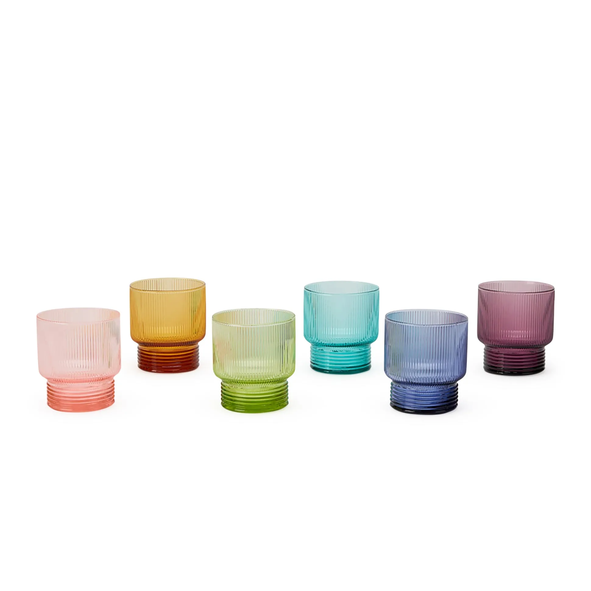 Todo Modo Stacking Glass Tumblers - Set of 6