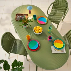 Tom Dixon Groove Obround Outdoor Table