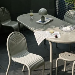 Tom Dixon Groove Obround Outdoor Table