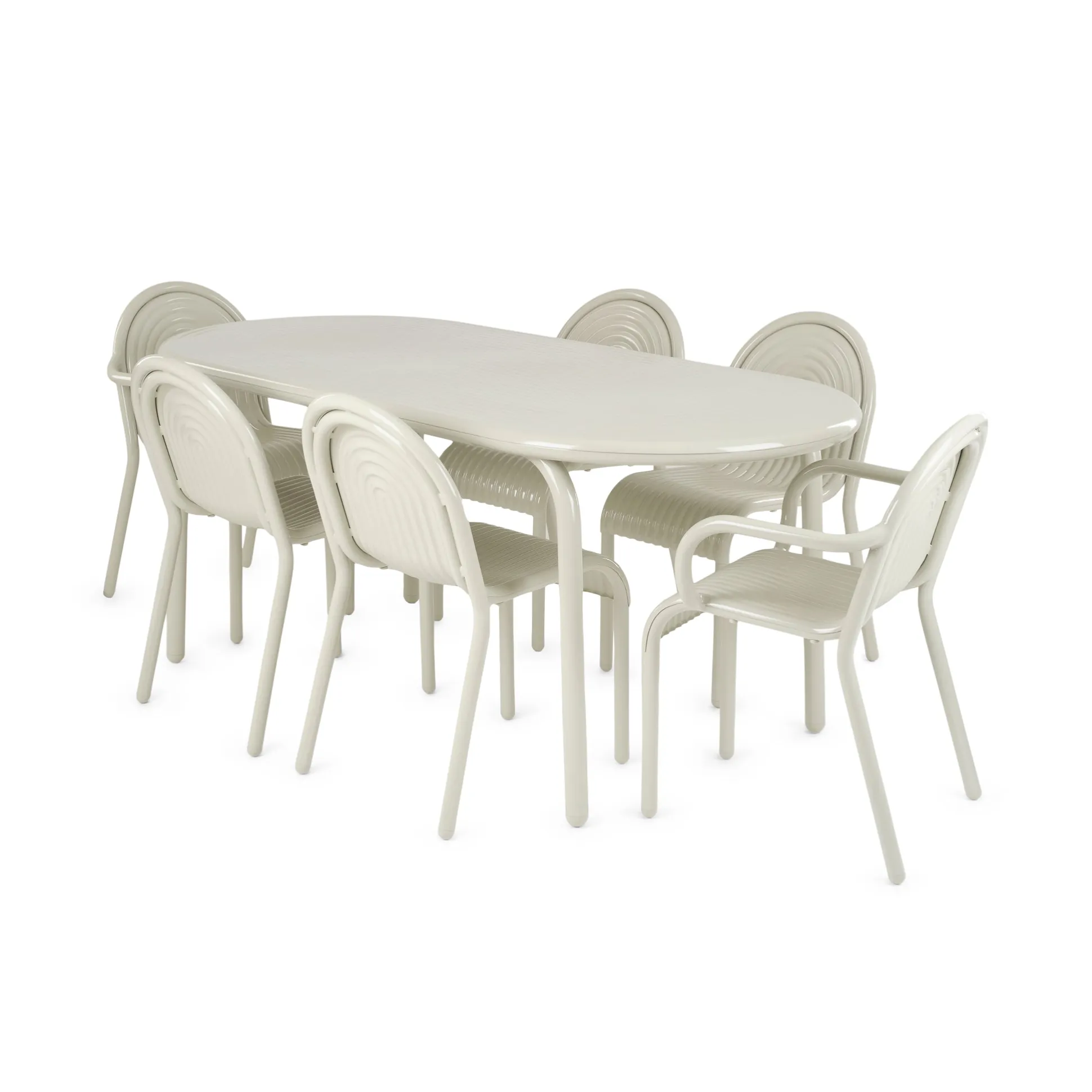 Tom Dixon Groove Outdoor Stacking Side Chair