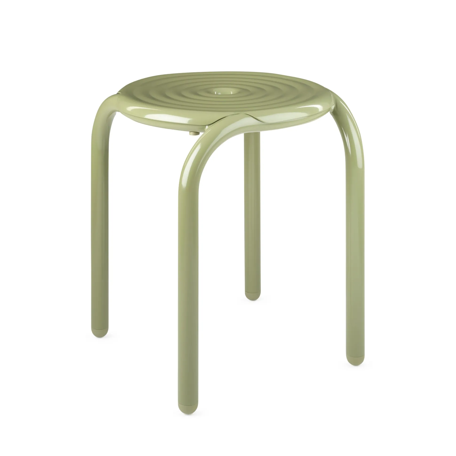 Tom Dixon Groove Stacking Outdoor Stacking Stool