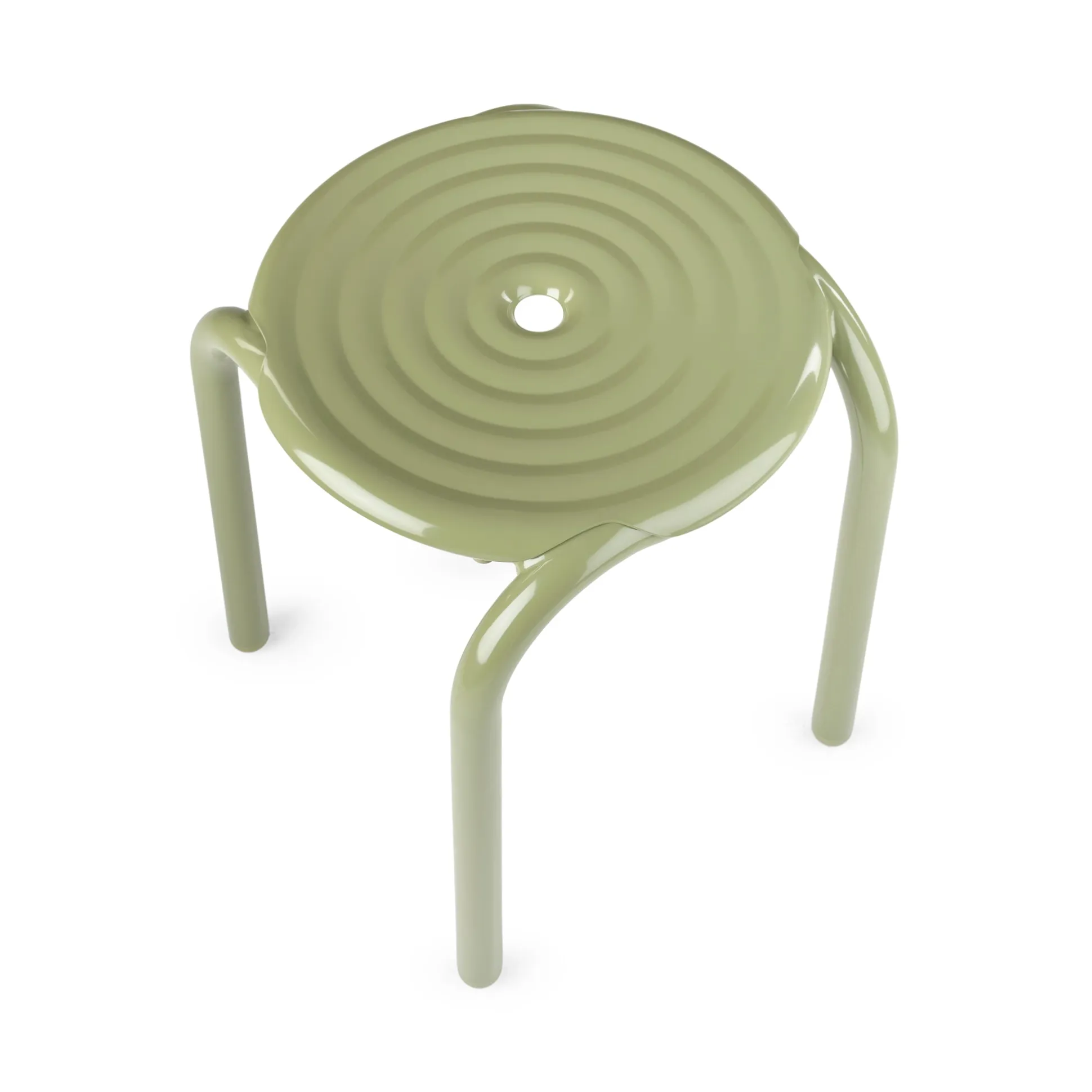 Tom Dixon Groove Stacking Outdoor Stacking Stool
