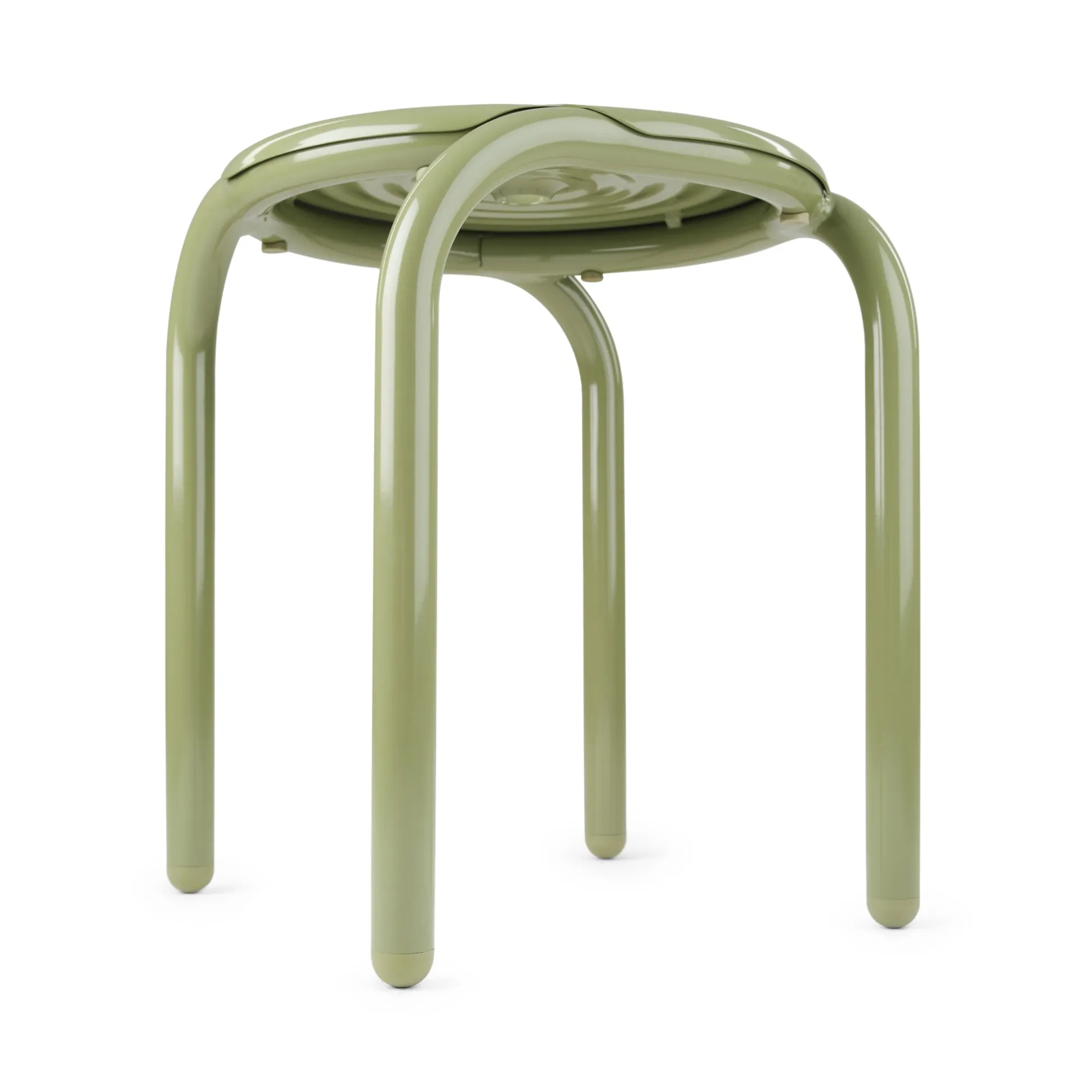 Tom Dixon Groove Stacking Outdoor Stacking Stool