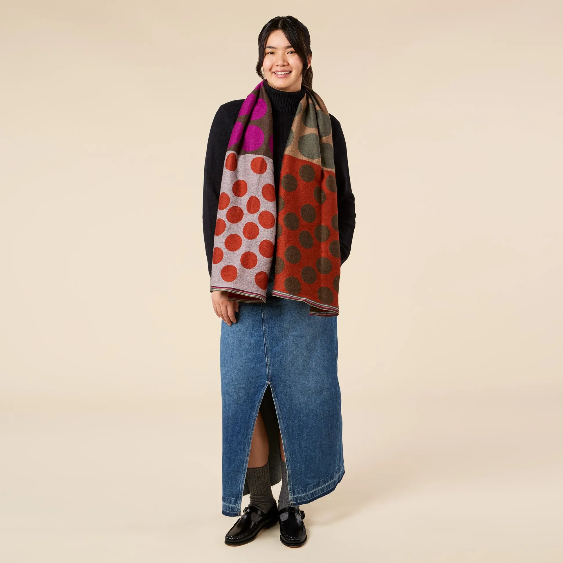 Traits Lucy Wool-Silk Scarf