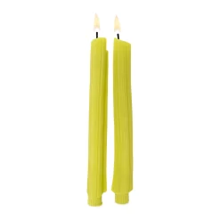 Veggie Taper Beeswax Candles - Set of 2