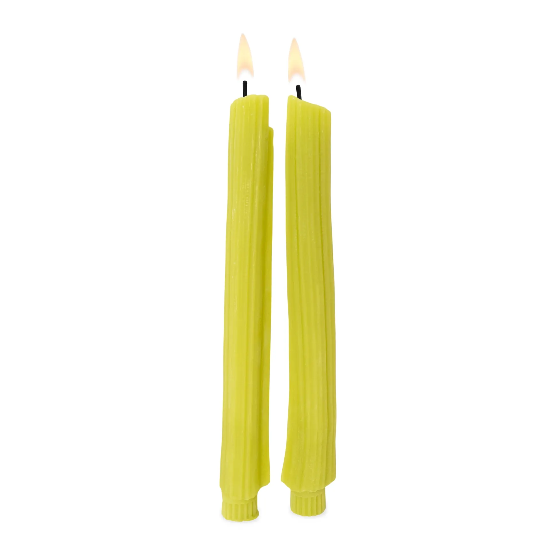 Veggie Taper Beeswax Candles - Set of 2