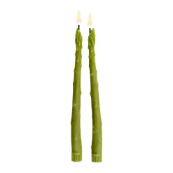 Veggie Taper Beeswax Candles - Set of 2