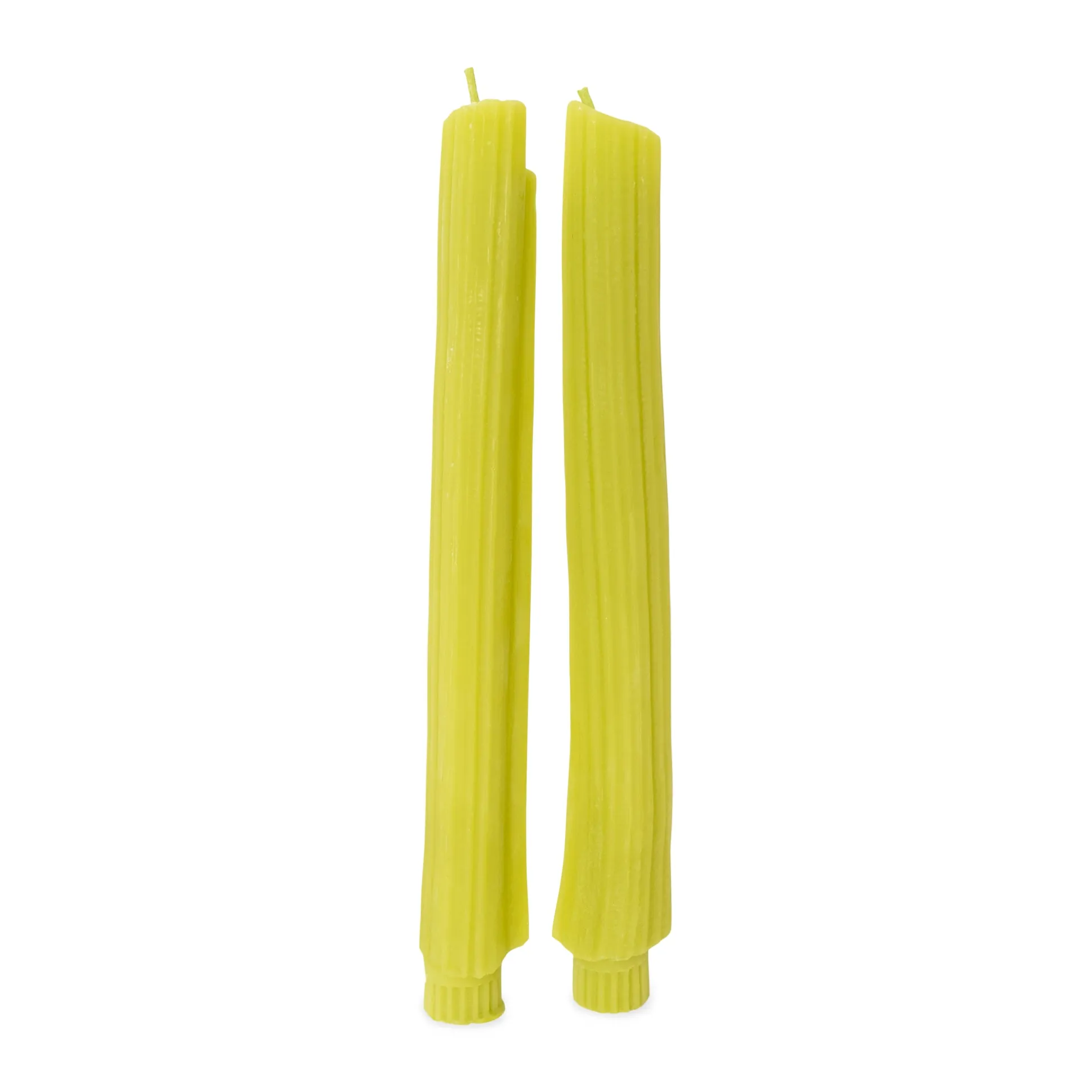 Veggie Taper Beeswax Candles - Set of 2