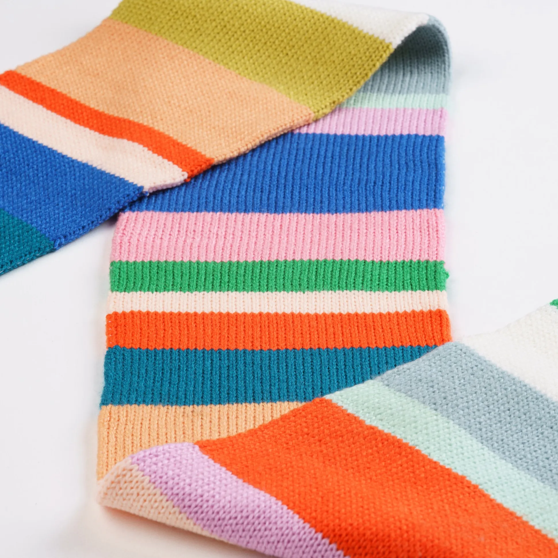 Verloop Skinny Multi Stripe Scarf