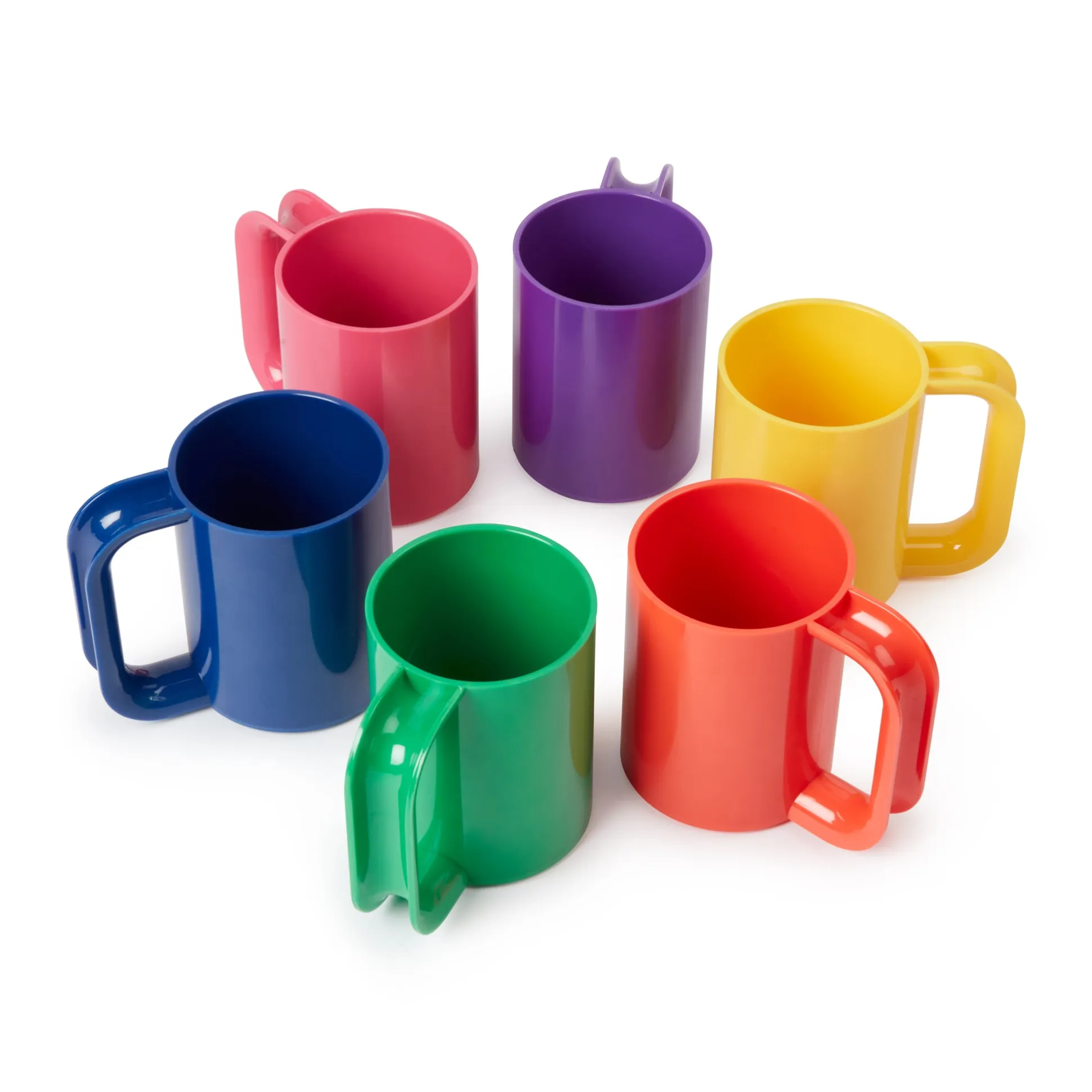 Vignelli Hellerware Rainbow Stacking Dinnerware - Set of 6