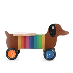Vilac Dachshund Hot Dog Rider Toy