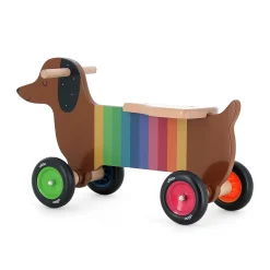 Vilac Dachshund Hot Dog Rider Toy