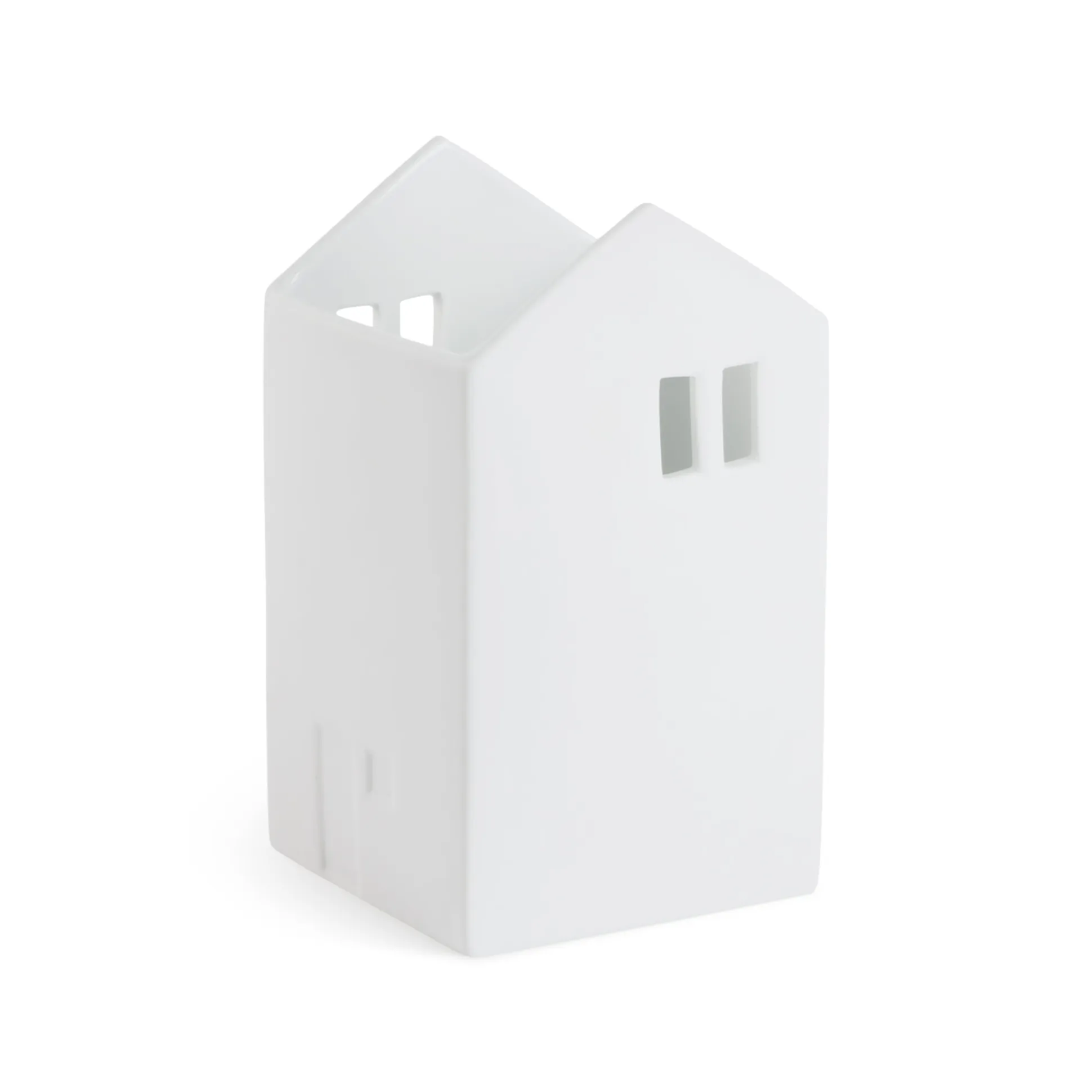 Village House Porcelain Vase - Small