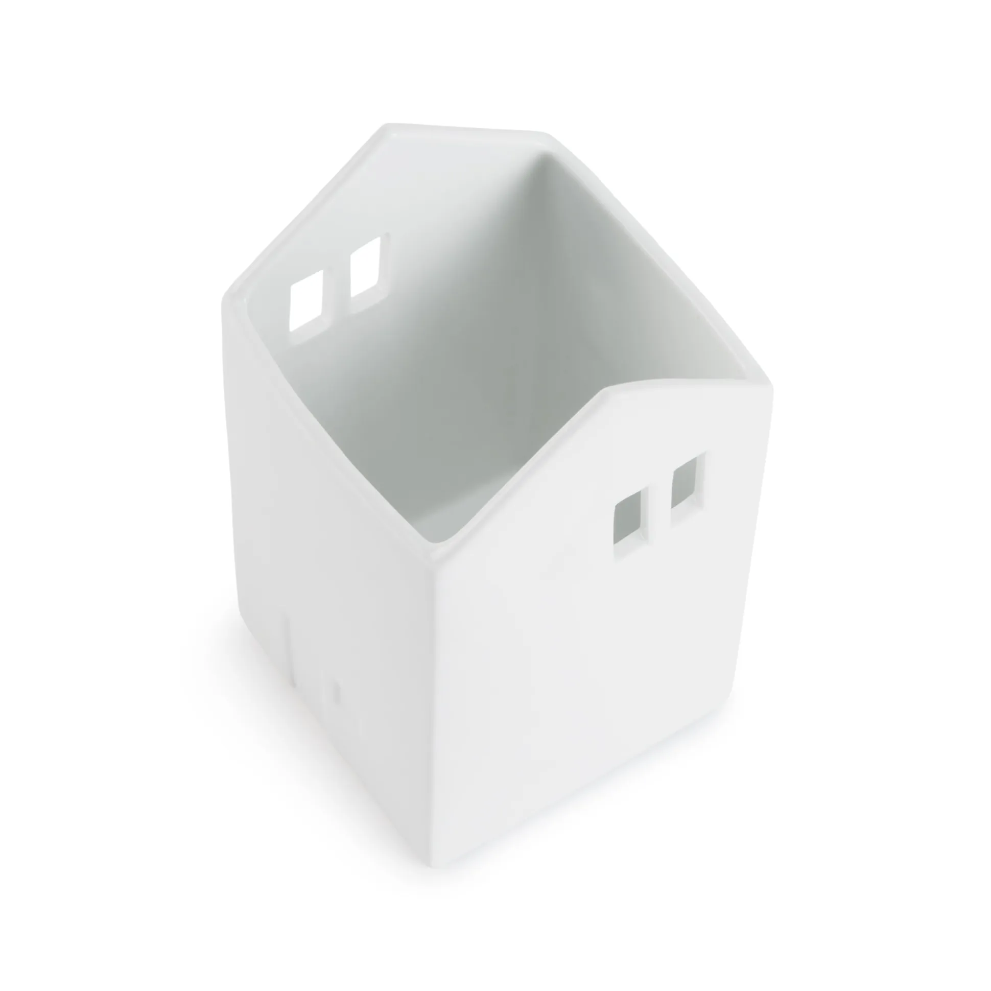 Village House Porcelain Vase - Small