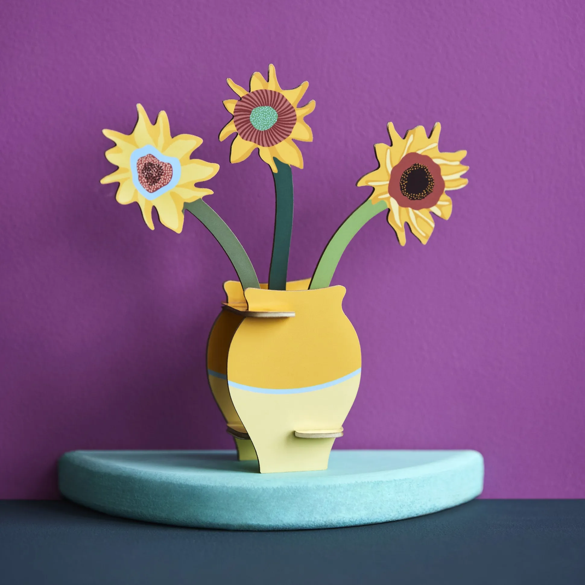Vincent van Gogh Flowers Pop-Out Greeting Card