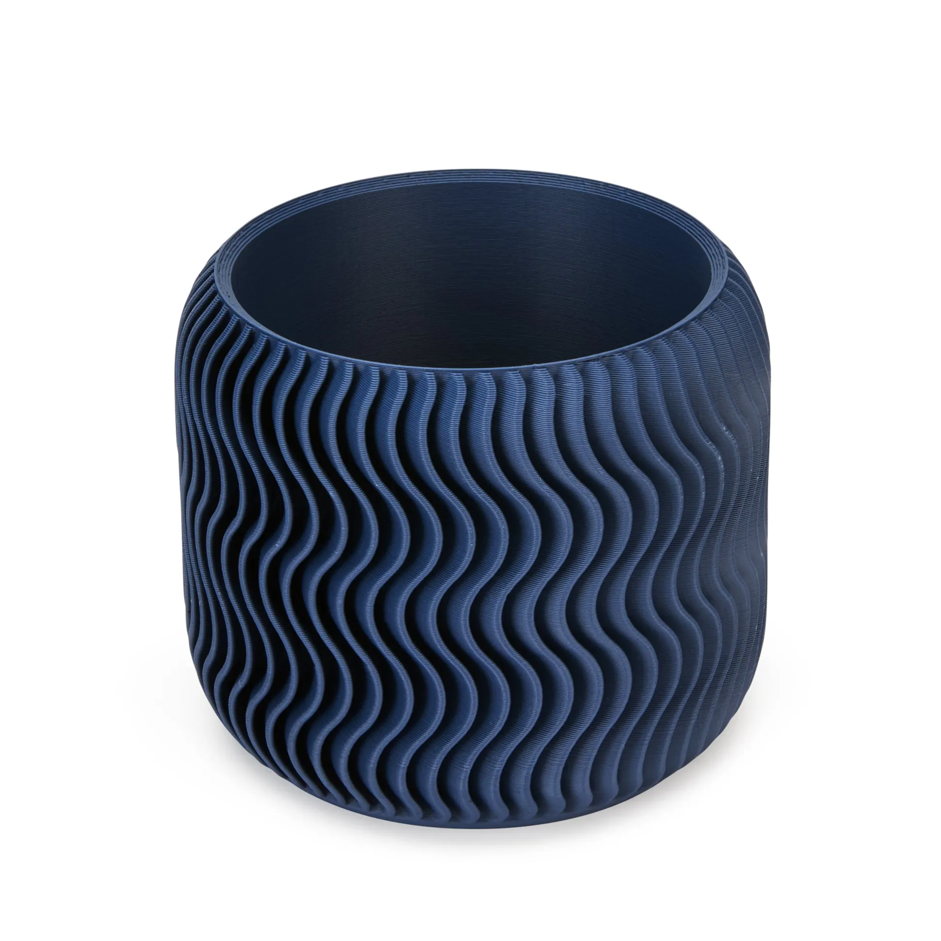 Wavy Pine 3D-Printed Planter