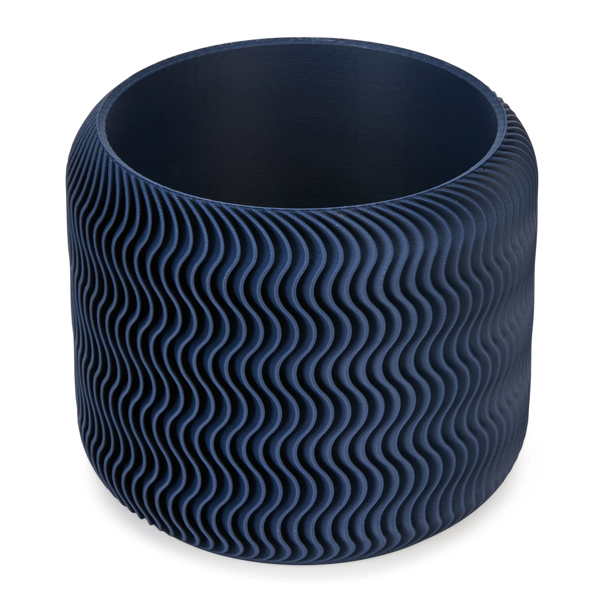 Wavy Pine 3D-Printed Planter