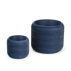 Wavy Pine 3D-Printed Planter