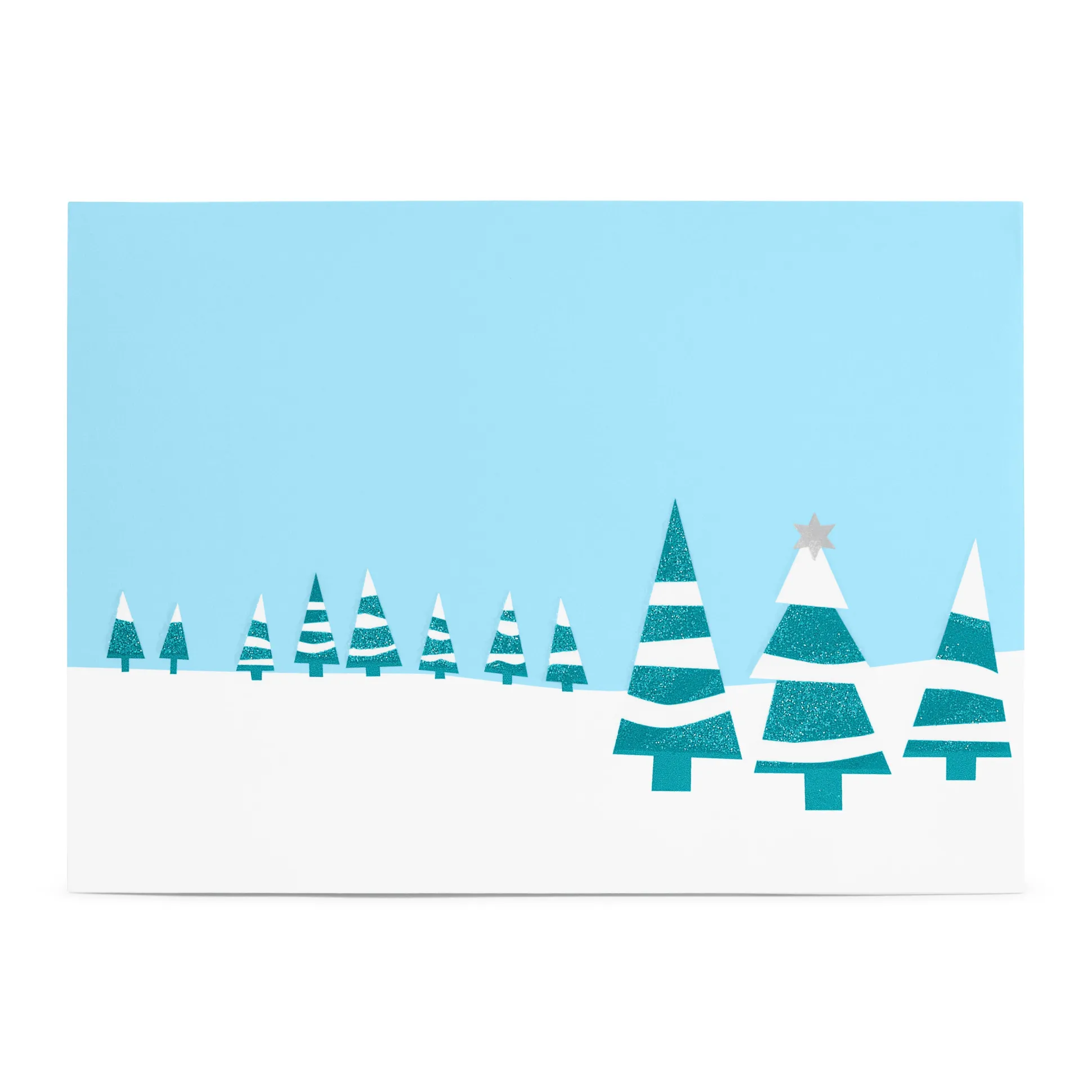 Winter Spruce Holiday Pop-Up Cards - Set of 8