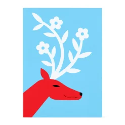 Yule Deer Holiday Pop-Up Cards - Set of 8